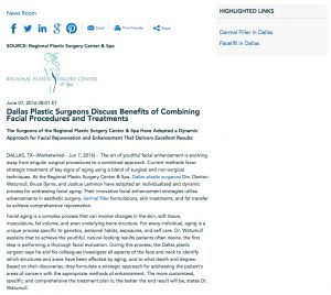 Dallas plastic surgeons discuss combining facial procedures