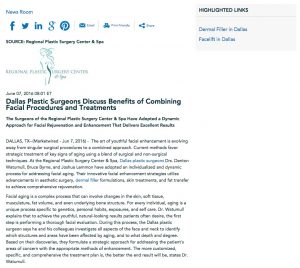 Dallas plastic surgeons discuss combining facial procedures